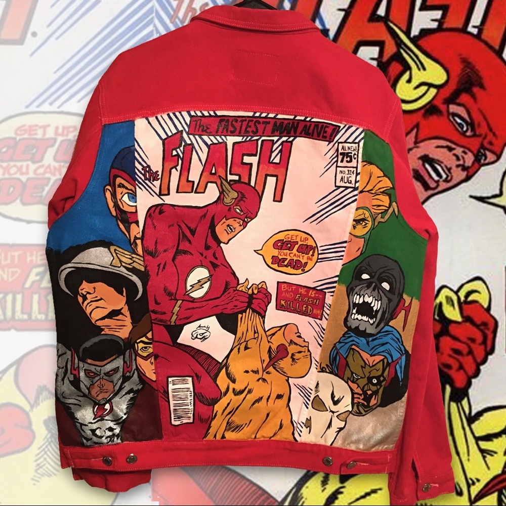 “The Flash” custom jacket
